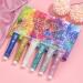 6 Colors Glitter Gel Set for Eyes, Hair, Nails - Sparkling Mermaid Holographic Sequins - Festival & Halloween Makeup Kit - Buy Online on SooperMarket.com