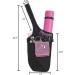 Zenifit Yoga Mat Bag - Long Tote with Pockets | Holds More Yoga Accessories | Cute & Stylish Mat Holder | Bonus Mat Strap Elastics | Practical Carriers for Women | Black & Lavender Purple - Buy Online on SooperMarket.com