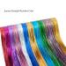 Glitter Hair Tinsel Extensions Kit - 12 Colors, 3200 Strands, 46inches - Fairy Hair Accessories - Buy Online on SooperMarket.com