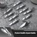 12 Pcs Slanted Edge Nail Clippers - Metal Side Cuticle Trimmer for Precise Nails Cutting - Curved Nail Edge Cutter for Pedicure and Manicure - Buy Online on SooperMarket.com