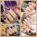 Lusofie 30Pcs 3D Star Rhinestone Nail Charms - Silver & Gold Alloy Star Gems for Nail Designs - DIY Nail Accessories - Buy Online on SooperMarket.com
