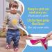 Soft Sole Baby Shoes for Girls and Boys | Leather Toddler Walking Shoes | 0-6 Months | Pink Stars - Buy Online on SooperMarket.com