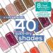 Expressie Quick Dry Vegan Nail Polish Set - Black & Gray Shades - 0.33 oz each - Buy Online on SooperMarket.com