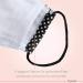 Buy Tanzmuster Washable Cotton Masks for Kids & Adults - 2-Ply Black & White Dotted - Nose Clip & Filter Pocket - OEKO-TEX Standard 100 | International Shipping Available - Buy Online on SooperMarket.com