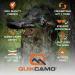 QuikCamo Mossy Oak Camo Hat with 3D Leafy Face Mask - Turkey Hunting Gear | NWTF Mossy Oak Obsession Camo - Buy Online on SooperMarket.com