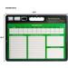 Murray Sporting Goods Premium Coaches Clipboard | Double-Sided Dry Erase Board - Ideal for Basketball, Baseball, Soccer, Football, Hockey | Marker Included - Buy Online on SooperMarket.com