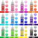 Shop 12 Color Liquid Food Dyes | Perfect for Baking Decorating & DIY | 10ml Each - Enhance Cakes Cookies Fondant & More! - Buy Online on SooperMarket.com