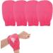 Sibba 2 Pairs Exfoliating Gloves for Body Scrubbing and Tan Removal - Red Exfoliating Mitt for Shower Bath - Effective for Dead Skin and Keratosis Pilaris - Buy Online on SooperMarket.com