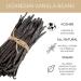 Slofoodgroup Gourmet Vanilla Beans - Grade A Uganda Bourbon Vanilla - Ideal for Cooking, Baking, and Extracts - 10 Count Pack - Buy Online on SooperMarket.com