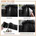 Azobur Leather Repair Tape Patch Adhesive for Sofas, Car Seats, Handbags, Jackets - Black 2.4''x15' - Buy Online on SooperMarket.com