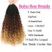 8 Packs 14 Inch Goddess Box Braids - Synthetic Crochet Hair Extensions for Black Women (1B3027) - Buy Online on SooperMarket.com