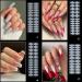 24Pcs/Bag Nails Form Nail Stickers Manicure Acrylic Templates Nail Extension Supplies Professional Accessories Nail Forms Moulds Nail Extension Films Silicone Gel Nail Forms Moulds - Buy Online on SooperMarket.com