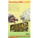 Lucky Repile Tortoise Mix 300g on a plant -based basis with a lot of raw fiber - meadow herb pellets with carrot pieces & calendula flowers - for all land turtles & herbivorous reptiles