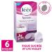 Veet SpaWax Replacement Wax Panes 6-Pack | Long-Lasting Hair Removal for Silky Smooth Skin | International Shipping - Buy Online on SooperMarket.com