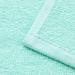 ZOLLNER Set of 6 Mint Green Cotton Small Bath Towels 50x100 cm - Soft & Absorbent Perfect for Home or Travel - Buy Online on SooperMarket.com