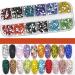 RODAKY Colorful Crystal Rhinestones - 1560Pcs Mixed 12 Color 3mm Nail Art Stones for DIY Craft and Makeup Decoration - Buy Online on SooperMarket.com