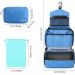 Cooja Hanging Toiletry Wash Bag with Hook & Handle - Sky Blue | Travel Gear Set for Men and Women | Includes 1 Toilet Bag + 2 Drawstring Bags - Buy Online on SooperMarket.com