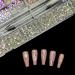 3830pcs Nail Rhinestones Gems Kit - 3D Crystal Diamond Stones, Mixed Shapes, Round Flat Rhinestones - Includes Nail Jewels Wax Pen & Gift Box - for Acrylic Nail Art DIY Crafts - Buy Online on SooperMarket.com