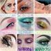 Holographic Body Glitter Gel - Long-Lasting, Waterproof Mermaid Sequins Liquid Eyeshadow in Pink 104 for Festivals and Rave Parties - Buy Online on SooperMarket.com
