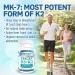 Vegan Vitamin D3 1000 IU + Vitamin K2 MK-7 Form (120 mcg). 150-Day Supply 150 Vegetarian Capsules - Buy Online on SooperMarket.com