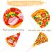 48pcs Pizza Theme Cupcake Toppers - Buy Online on SooperMarket.com