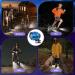 CROC Headlights for Shoes - IPX5 Waterproof 72-Hour Battery Life Blue LED Lights for Dog Walks & Decoration - 2-Piece Set - Buy Online on SooperMarket.com