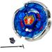 Elrozo Rapidity Storm Pegasus + Launcher Spinning Top for Metal Fusion 4d Fury Arena