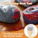 Darning Egg Mini Loom for Socks | 14 Hooks Speedweve Style Weaving Tool | 9 Large Eye Needles | 50 Colors Thread for DIY Handcraft - Buy Online on SooperMarket.com