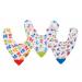 Nuby ID4290 Bandana Bib with Teething Ring Assorted