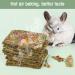 Abiz Rabbit Kielzeug Set - 10 Natural Timothy Hay Toys & Herb Treats for Dwarf Rabbits Guinea Pigs and Hamsters - Buy Online on SooperMarket.com