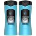 Axe Body Wash - Ice Chillin' - Iced Mint & Lemon Scent - Net Wt. 16 FL OZ (473 mL) Per Bottle - Pack of 2 Bottles