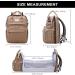 SndMor Wrap Bag Backpack - Multifunctional Diaper Bag with Bed Function & Stroller Hook | Ideal for Moms & Dads | Khaki - Buy Online on SooperMarket.com