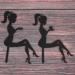 Uinfhyknd Pack of 6 High Heel Girls Birthday Cake Decoration Cake Toppers (Black) - Buy Online on SooperMarket.com