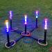 OUTTOY Outdoor Yard Games for Adult and Family, Led Ring Toss Games for Kids, Glow in The Dark Games for Lawn, Backyard, Camping, Beach