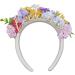 Ginger Ray Gold Flower String Band - Bride to Be Headband with Artificial Flowers for Hen Party - Buy Online on SooperMarket.com