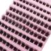 Selawasty 120 Lash Clusters D Curl Mega Volume DIY Eyelash Extensions - Wispy Individual Lashes for At-Home Cluster Extensions (S6-D-8-16MIX) - Buy Online on SooperMarket.com