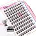 BEPHOLAN Self Adhensive Lash Clusters 100pcs Lash Clusters Kit D Curl No Glue Needed Eyelashes 10-16MM Eyelash Clusters with Lash Tweezers (603 100B KIT) ZN603100B