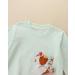 Girls Cotton Sweatshirt | Long Sleeve Jumper | Toddler Clothes | Age 1-12 Years | Blue | 5-6 Years - Buy Online on SooperMarket.com