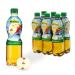 Pfanner apple spritzer (6 x 0.5 l) made from 55% fruit content with carbonic acid - fruit drink with no added sugar - spritzer in a bulk pack