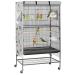 Birdcage Covers ,Universal cage Cover for Bird Critter Cat Cage to Animal Privacy & Comfort Breathable Washable and Blackout M(30x21x40in) Fantasy Color