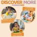 Kangookid Toddler Smoothie Cup with Built-In Straw | BPA-Free Silicone 6.5 oz Cup for 1 Year Old | Sage Donut Design - Buy Online on SooperMarket.com