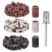 210 Pcs Sanding Bands For Nail Drill Sanding Bands 80# 120# 180# Multi-Colored Nail Drill Sanding Bands With Boxed Nail Sanding Bands Removing Acrylic Gel for Manicures & Pedicure