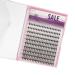 Vayator 20D 200 Clusters D Curl Professional Makeup False Eyelashes - Individual Extensions Cluster Eyelashes - Natural Soft Grafting - Choose from 8-18mm Mixed Lengths - Buy Online on SooperMarket.com