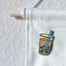 On Point Pins Boba Bubble Tapioca Pearl Milk Tea Brooch Badge Enamel Lapel Pin - Buy Online on SooperMarket.com