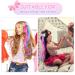 6 Colors Unicorn Bow Clips with Glitter Butterfly Hair Extensions - Princess Dress Up Headdress for Girls - Buy Online on SooperMarket.com