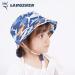 LANGZHEN Navy Shark Beach Sun Protection Hat for Baby Girls | Adjustable Toddler Kids Wide Brim Play Hat | 2-4 Years - Buy Online on SooperMarket.com