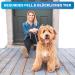 Bluepet Unterwolltoll Dog & Cat Brush for Long Hair - Essential Undercoat Comb with Massage Effect | Size M-L Pink - Buy Online on SooperMarket.com