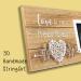 VILIGHT New Mom Gift: Love At First Heartbeat Sonogram Picture Frame - Pregnancy Announcement & Nursery Decor - Fits Standard 4 x 3 Ultrasound Photo - Buy Online on SooperMarket.com