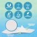 Kindersense Disposable Changing Sheets (125 Sheets) | Portable Diaper Changing Pad Liners | Waterproof & Leak Proof Infant Changing Mat - Buy Online on SooperMarket.com