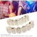 Hip Hop Teeth Set Teeth Protection Hip Hop Teeth Brace for Halloween Party for Hip Hop Fashion Shows for Birthday(gold) - Buy Online on SooperMarket.com